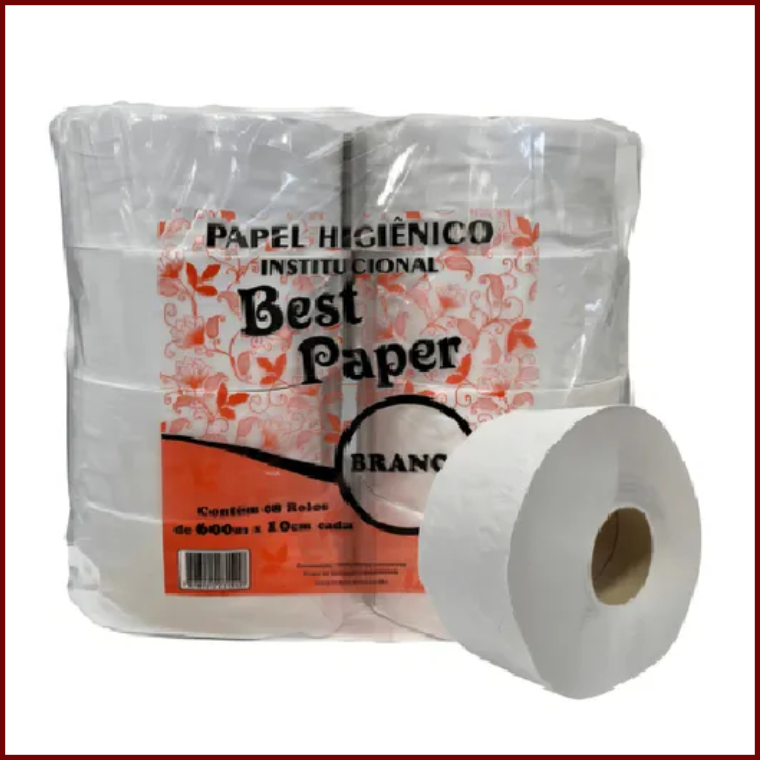 Papel Hig Rolao 600mt